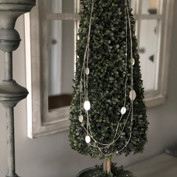 Halogen Cutout Oval Station Multistrand Necklace - Picture 5 of 6